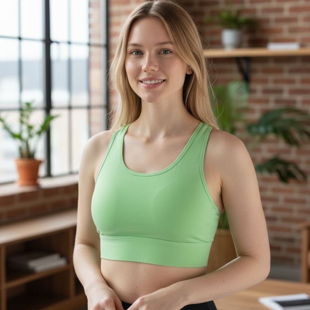Fabletics Mint Green Sport/Workout Top